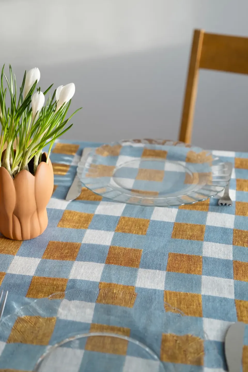 Fine Little Day Rutan runner 50x140 cm, Oat BlueBeige New