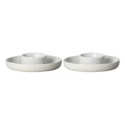 Blomus Sablo egg cup Ø10 cm 2-pack, Cloud GreyBeige Hot