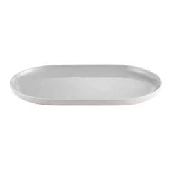 Blomus Sablo serving plate 18x30 cm, Cloud Grey Outlet