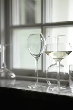 Sagaform Saga champagne glass 2-pack, Clear Transparent