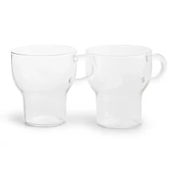 Sagaform glassmug 25 cl 2-pack, clear Transparent Online