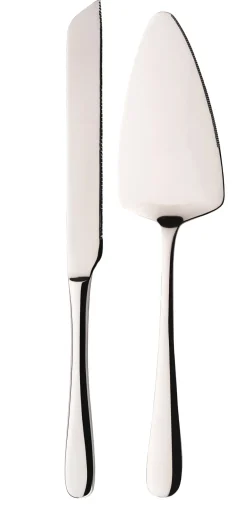 Dorre Sally serving set 2 pieces 25 cm, Stainless steel Silver-coloured Hot