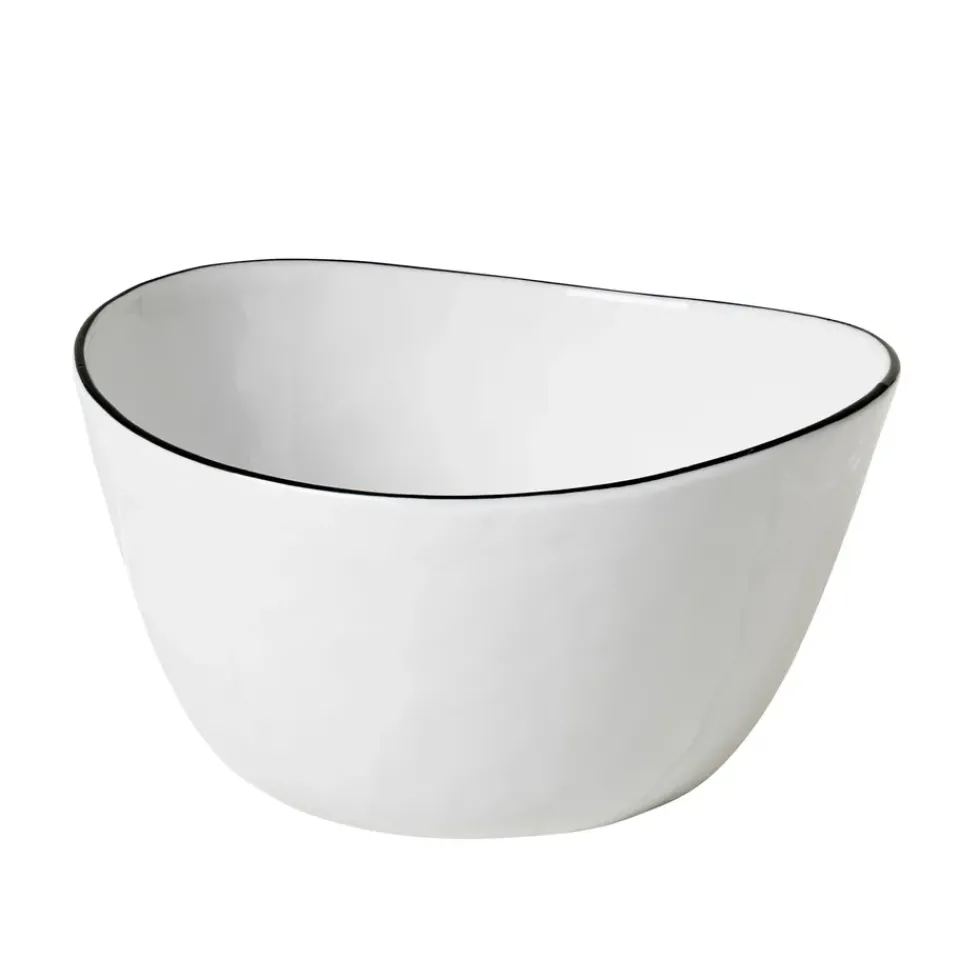 Broste Copenhagen Salt bowl without dots, Ø 18.5 cm White New