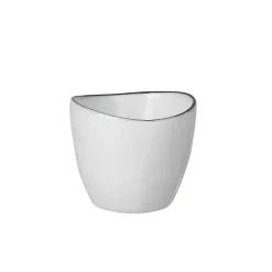 Broste Copenhagen Salt egg cup, 3.5 cm BlackWhite