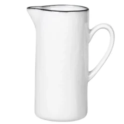 Broste Copenhagen Salt milk jug, 40 cl BlackWhite Best