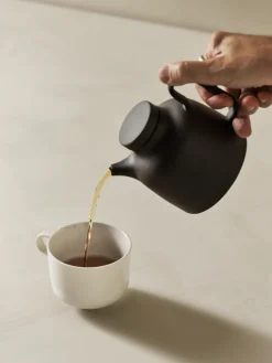 Design House Stockholm Sand teapot 65 cl, clay Black Sale
