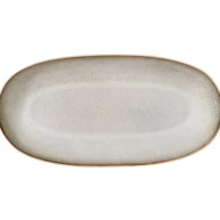 Bloomingville Sandrine large serving platter, light Grey