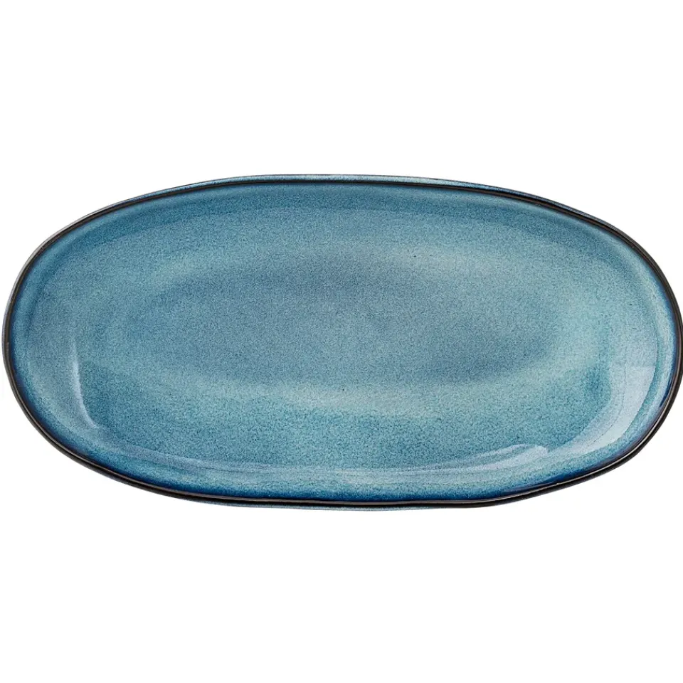 Bloomingville Sandrine medium serving platter, Blue