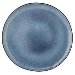 Bloomingville Sandrine plate Ø 28.5 cm, Blue
