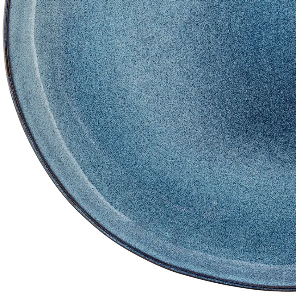 Bloomingville Sandrine plate Ø 28.5 cm, Blue