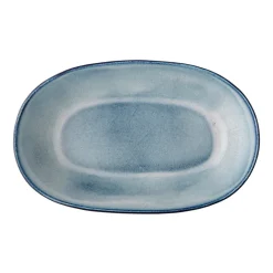 Bloomingville Sandrine serving bowl 20x32 cm, Blue New