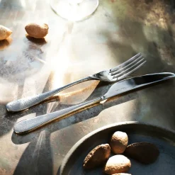 Robert Welch Sandstone cutlery set polished, 42 pieces Silver-coloured Hot