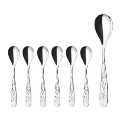 Hardanger Bestikk Sanna dessert set, 7 pieces Silver-coloured Hot