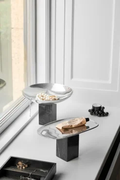Gejst Sapoto bowl tray 15x25 cm, Silver BlackSilver-coloured Sale