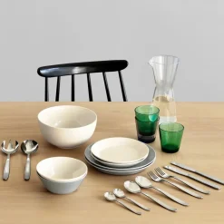 Iittala Scandia dinner knife, stainless steel Silver-coloured New