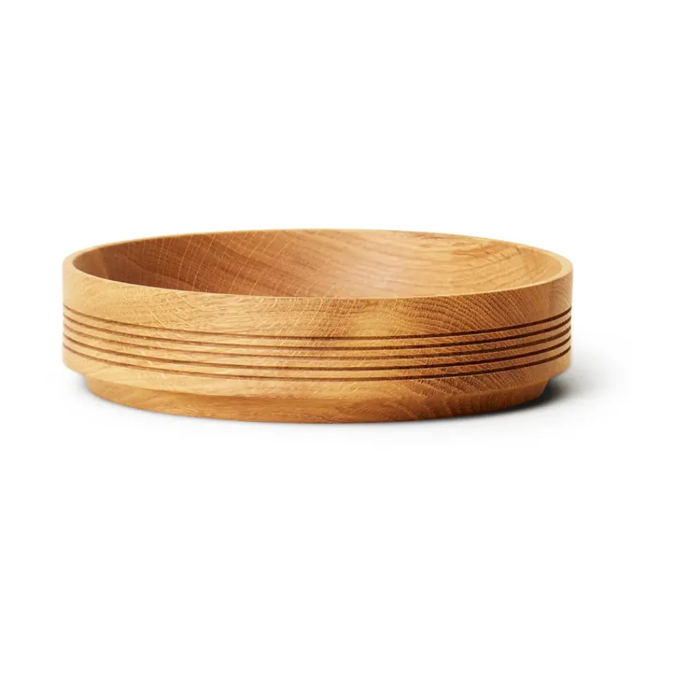 Form & Refine Section bowl Ø24 cm, Oak Brown Hot