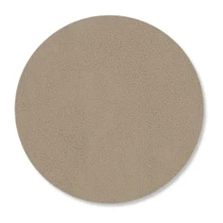 LIND DNA Serene coaster circle Ø10 cm, Mole Grey Sale