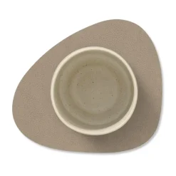 LIND DNA Serene coaster curve 11x13 cm, Mole Grey Discount