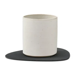 LIND DNA Serene coaster curve 11x13 cm, Anthracite Black Clearance