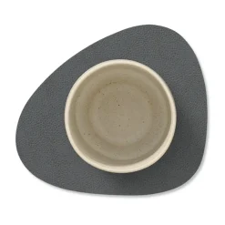 LIND DNA Serene coaster curve 11x13 cm, Anthracite Black Clearance