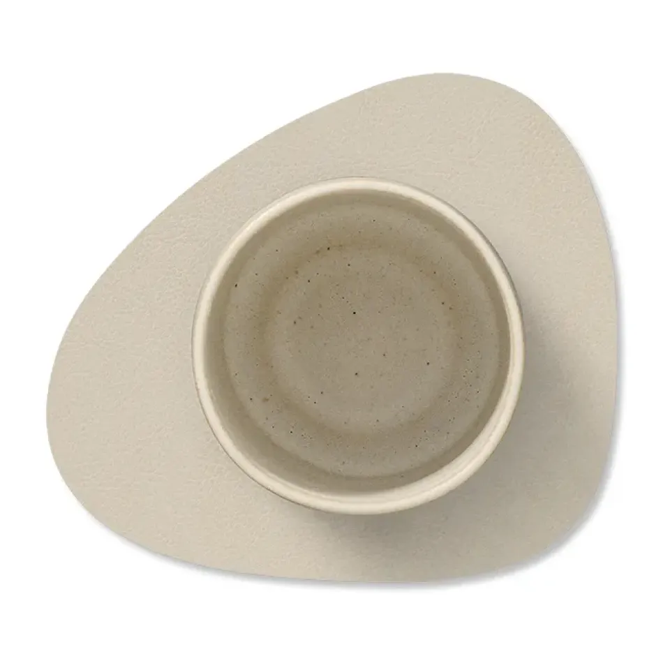 LIND DNA Serene coaster curve 11x13 cm, Cream White Outlet