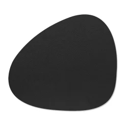 LIND DNA Serene placemat curve M, Black Sale