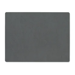 LIND DNA Serene placemat square M 26.5x34.5 cm, Anthracite BlackGrey Best
