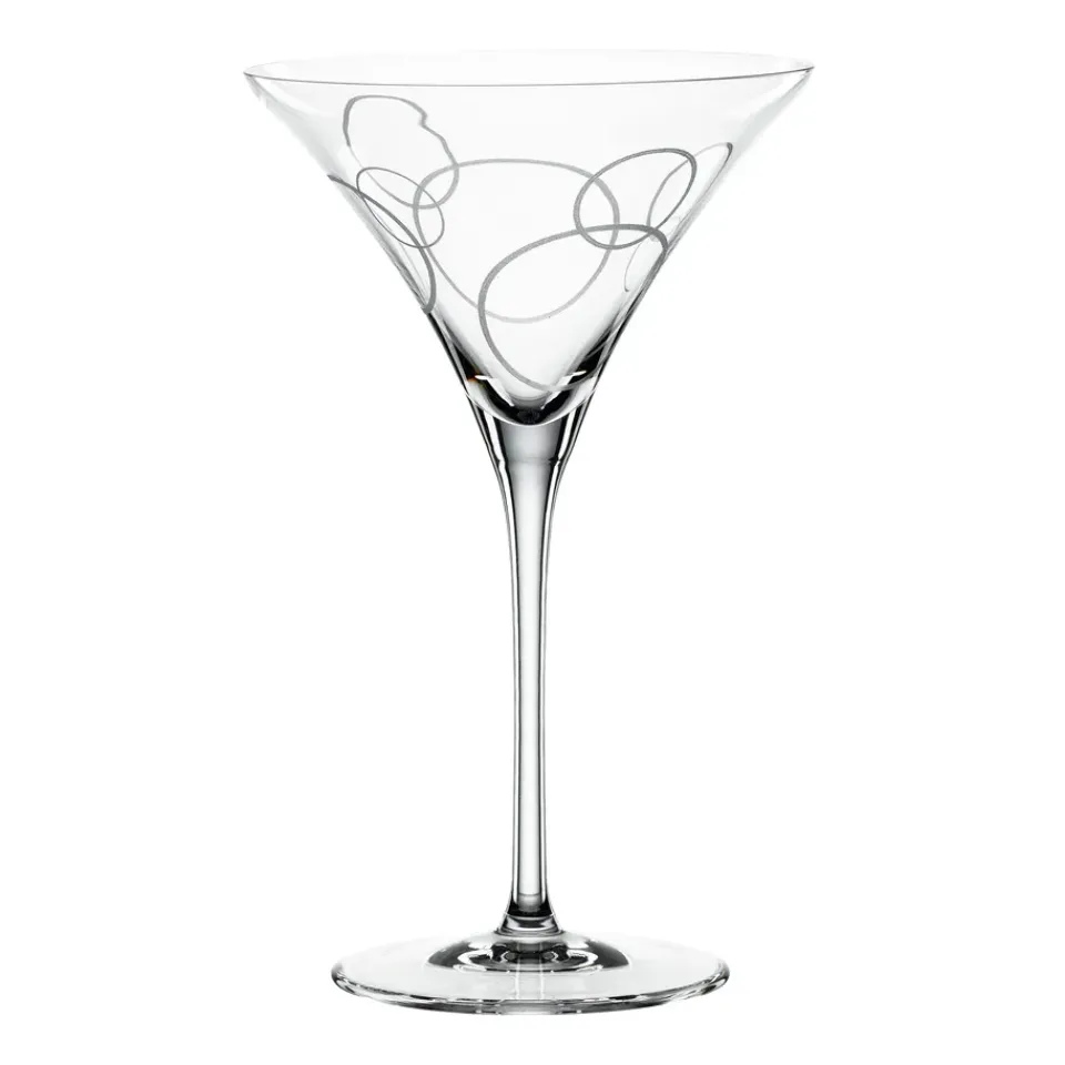 Spiegelau Signature cocktail glass 22 cl 2-pack, Circles Transparent Clearance