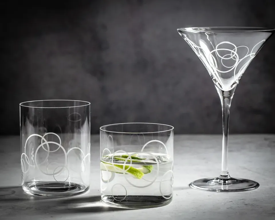 Spiegelau Signature cocktail glass 22 cl 2-pack, Circles Transparent Clearance