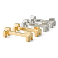 KLONG Signe cutlery holder 2-pack, brass Gold-coloured New