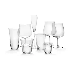 Serax Silhouette flute champagne glass 15 cl 4-pack, Clear Transparent Online