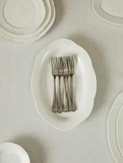 Serax Silhouette oval deep plate L 21x30 cm 2-pack, White Sale