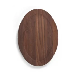 Serax Silhouette oval tray 21x30 cm, Ash Brown Outlet