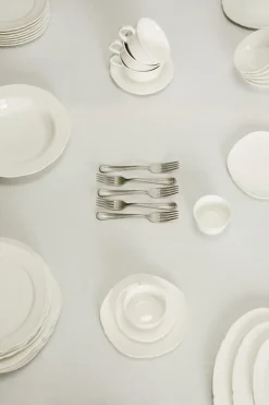 Serax Silhouette plate S Ø20.6 cm 4-pack, White Clearance
