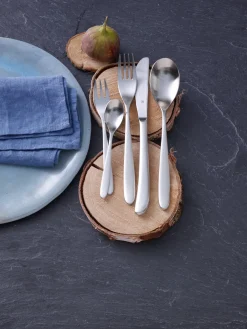 WMF Silk cutlery set, cromargan, polished, 30 pieces Silver-coloured Best
