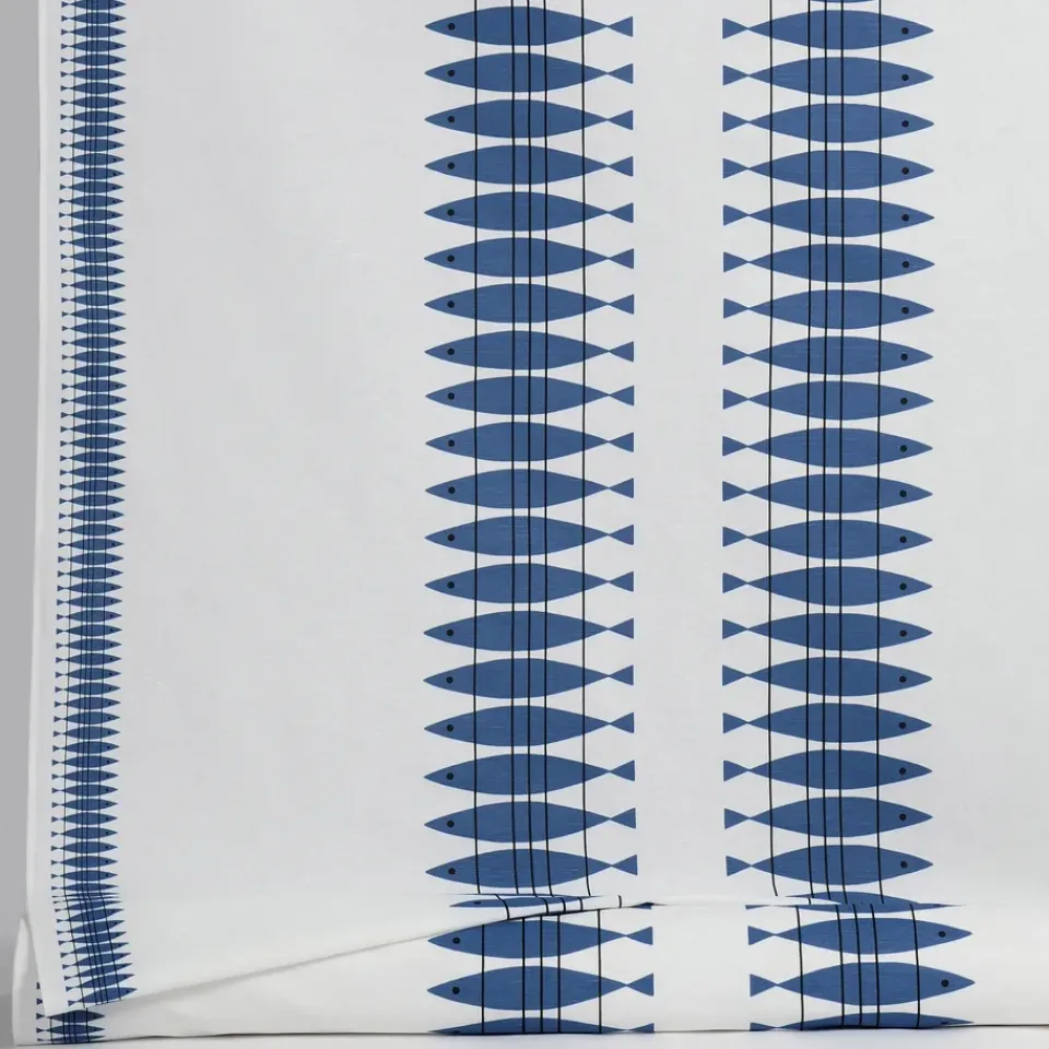 Almedahls Sill oilcloth by the metre, Blue Discount