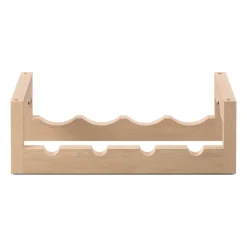 Massproductions Silo stapelbart wine rack, Oiled ash Beige Outlet