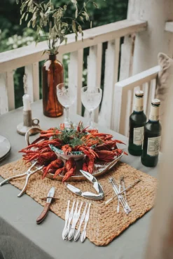 Dorre Skai sea food set 15 pieces, Stainless steel Silver-coloured Online