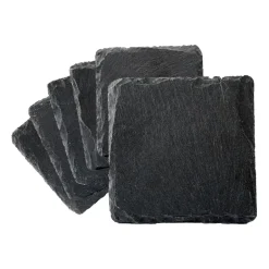 Dorre Skiffer coaster 6-pack, Black Online