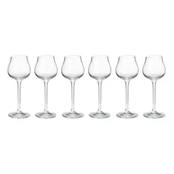 Georg Jensen Sky snaps glass 6 cl 6-pack, Clear Transparent Outlet