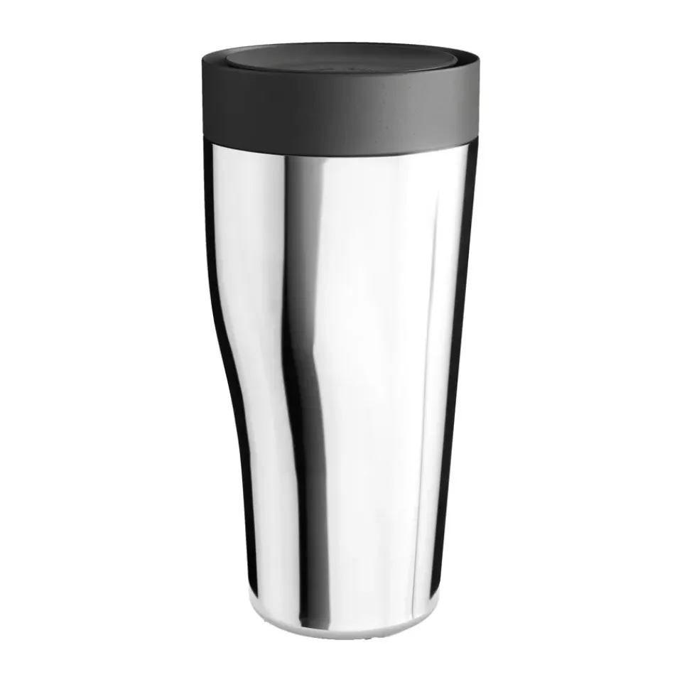 Georg Jensen Sky thermal cup 40 cl, Stainless steel Silver-coloured