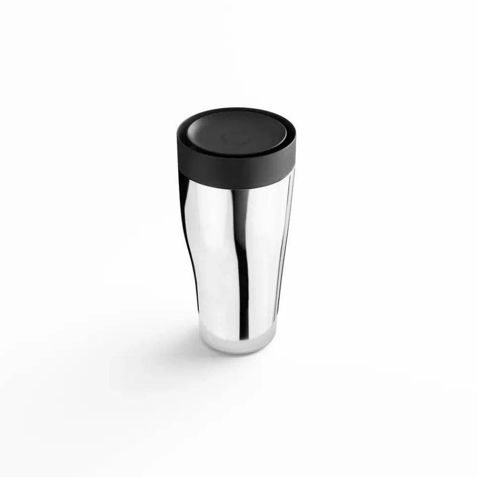 Georg Jensen Sky thermal cup 40 cl, Stainless steel Silver-coloured
