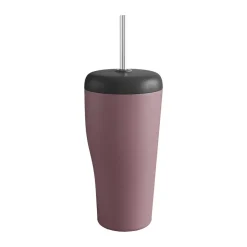 Georg Jensen Sky thermos cup with straw 40 cl, Pink Outlet