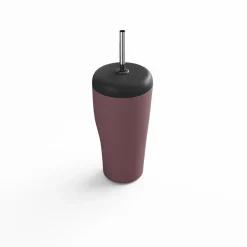 Georg Jensen Sky thermos cup with straw 40 cl, Pink Outlet