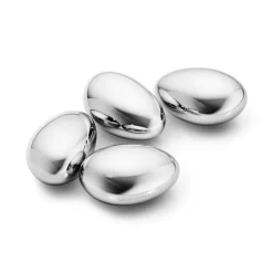 Georg Jensen Sky wiskey stones 4-pack, Stainless steel Silver-coloured Sale