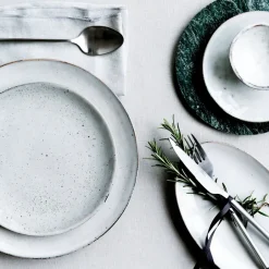 Broste Copenhagen Sletten cutlery set 16 pcs, matt stainless steel GreySilver-coloured