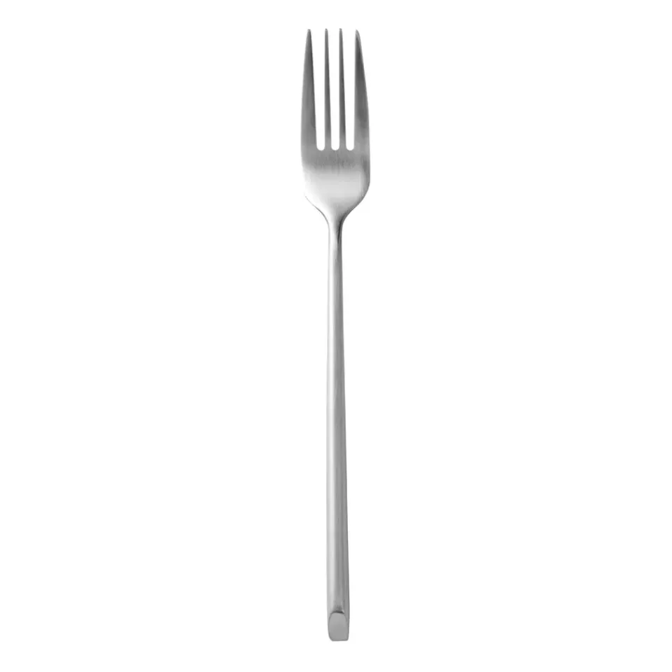 Broste Copenhagen Sletten fork, Full satin forged Silver-coloured New