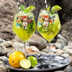 Carolina Gynning Slice of Life wine glass, 75 cl Multi New