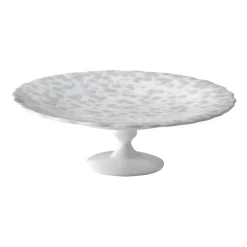Wik & Walsøe Slåpeblom cake platter Ø21 cm, grey White Online