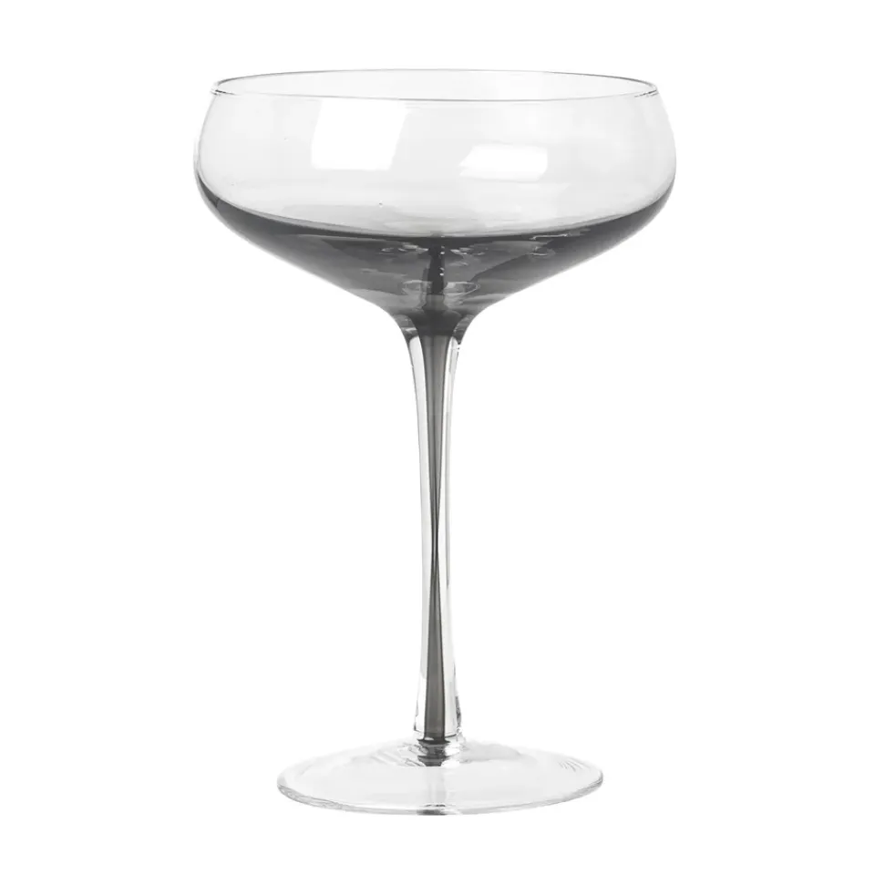 Broste Copenhagen Smoke cocktail glass, 20 cl Grey Online